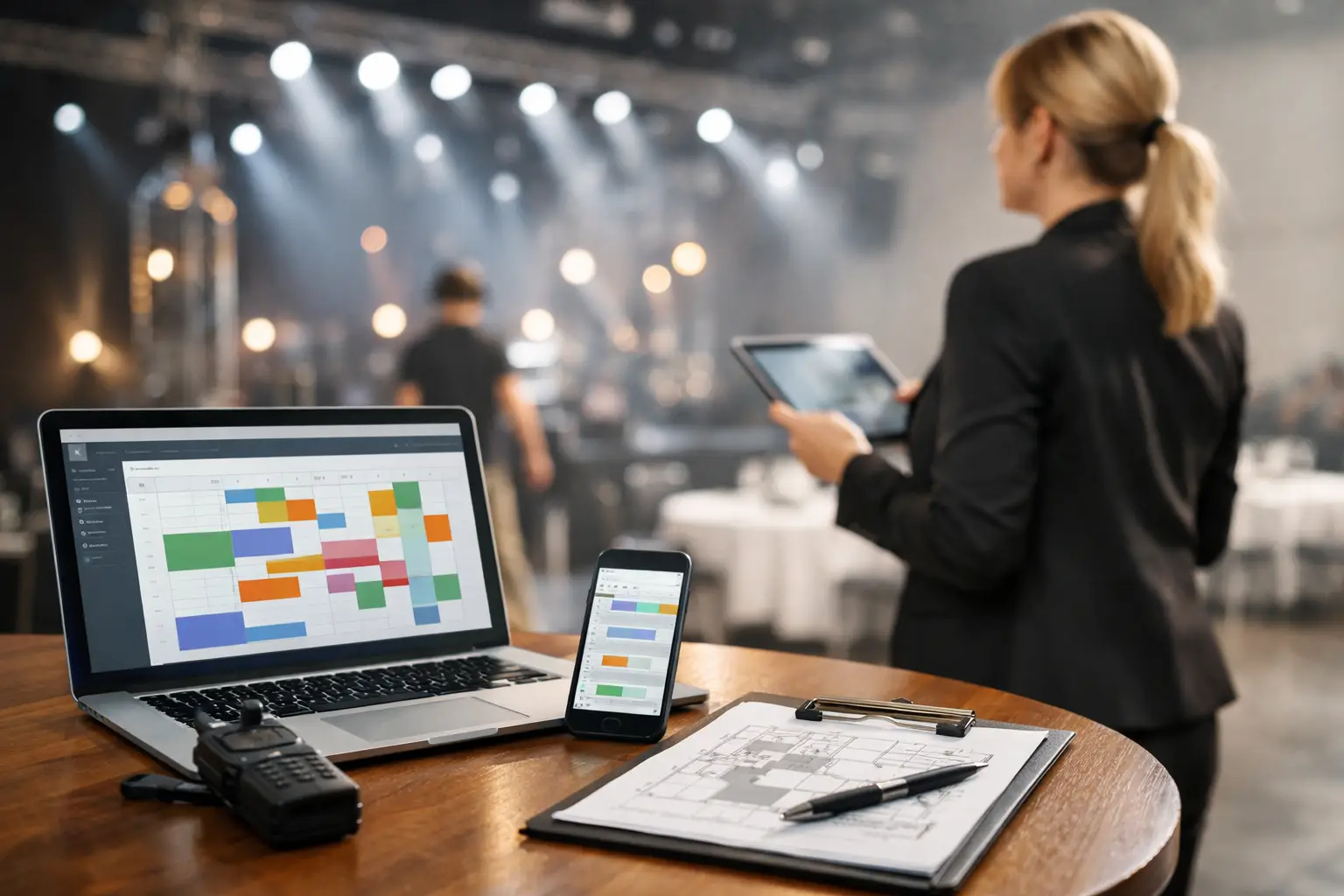 Digitale Schichtplanung für Veranstaltungen