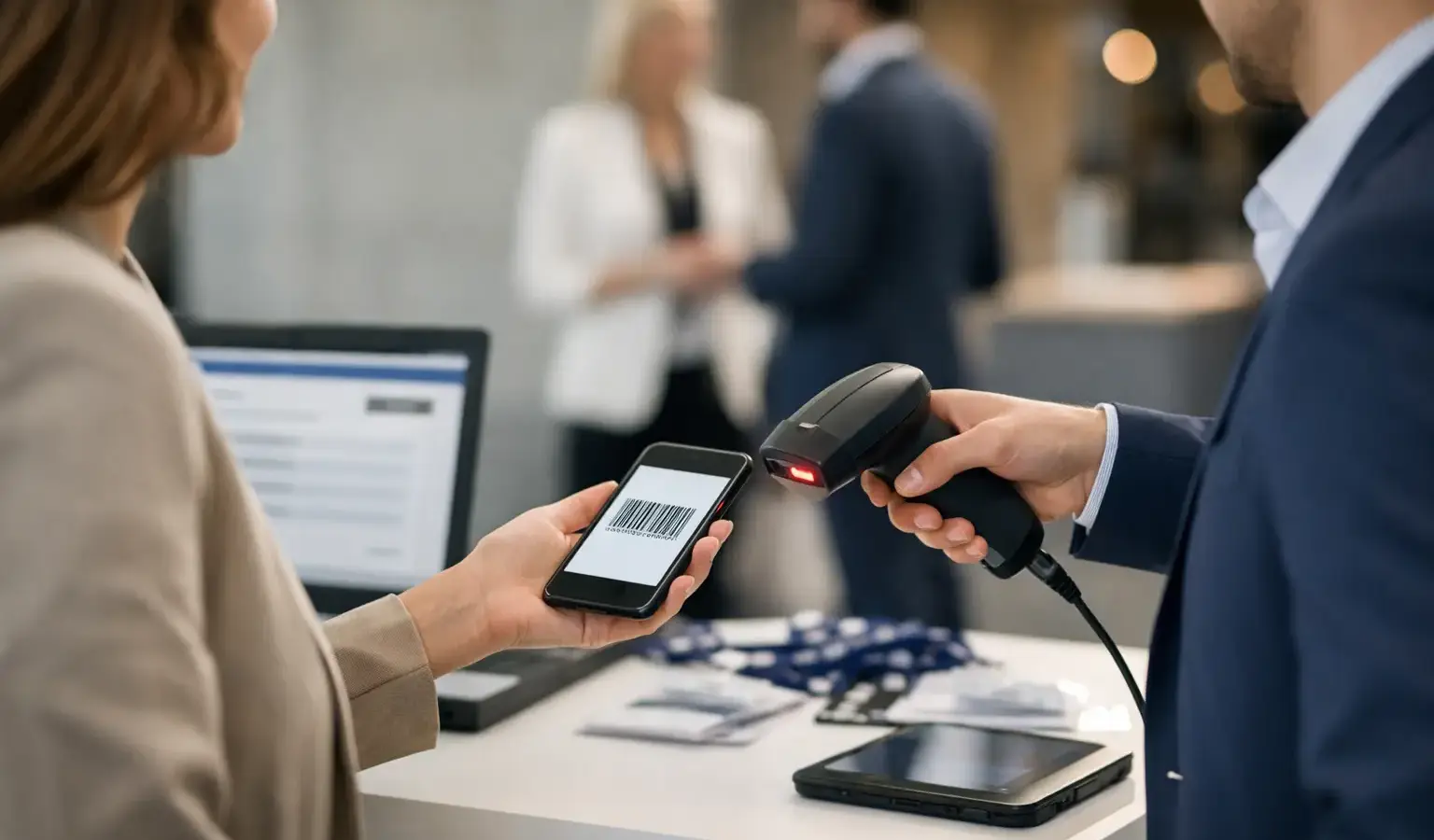 Barcode Check-In Event richtig aufsetzen