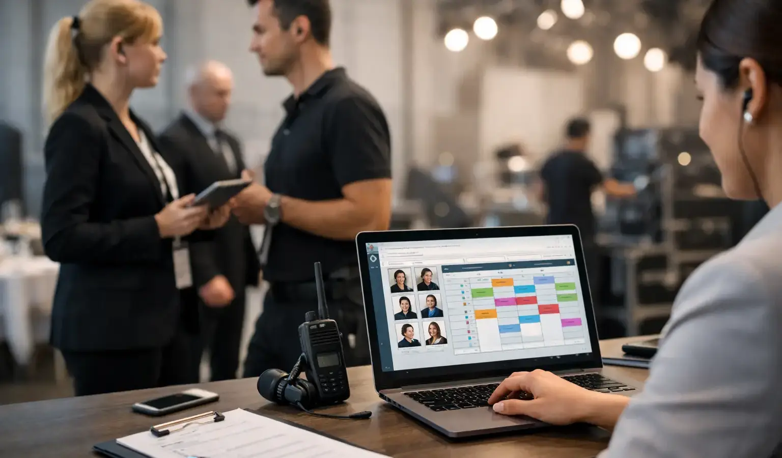 Eventpersonal Software für klare Abläufe