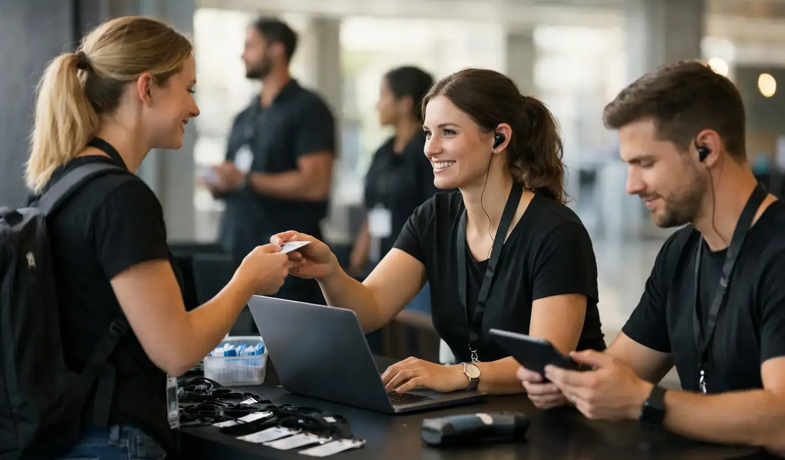 Wie funktioniert Crew Check-In bei Events?